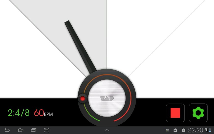 Visual Metronome Pro Screen 2