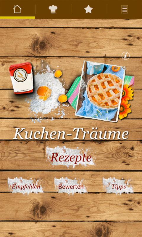 Android application Kuchen - Rezepte zum Backen screenshort