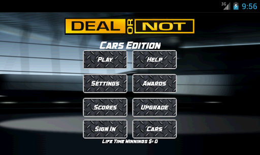 Deal or No Deal Cars Edition