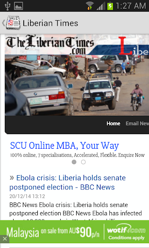 【免費新聞App】Liberia News-APP點子