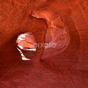 windstone arch by Brent Huntley - Landscapes Caves & Formations