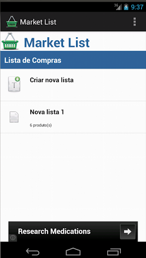 Lista de Compras