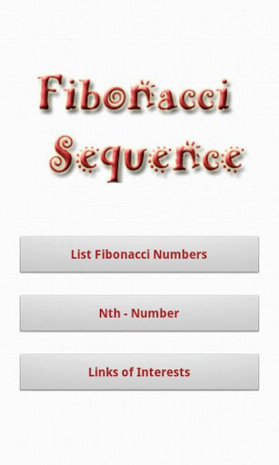 Fibonacci Sequence