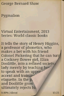 Pygmalion by Bernard Shaw Screenshots 1