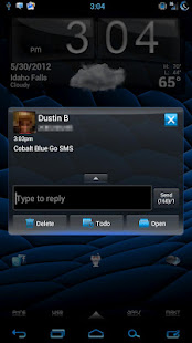 GO SMS Pro Cobalt Blue Theme(圖3)-速報App