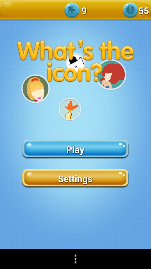Android application Icomania - Whats the Icon? screenshort