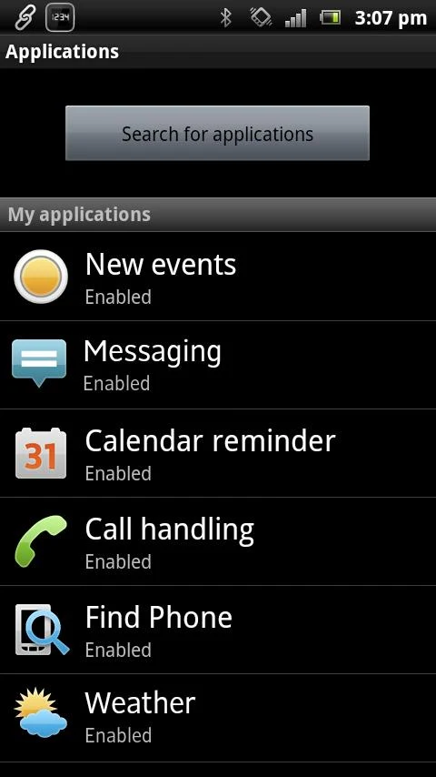 SmartWatch - screenshot
