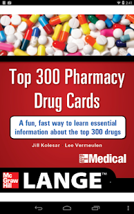 Lastest Lange Top 300 Pharm Drug Cards APK