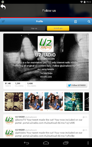 【免費音樂App】U2 Radio Music Player-APP點子