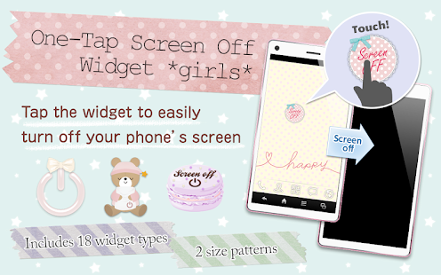 One-Tap ScreenOff Widget girls(圖1)-速報App