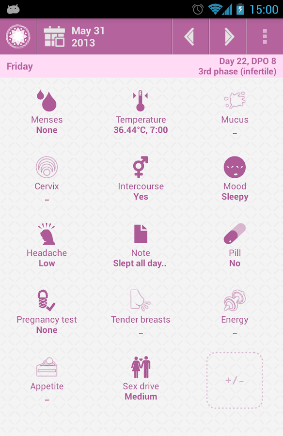   OvuView: Ovulation & Fertility- screenshot 