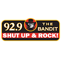 92.9 The Bandit logo