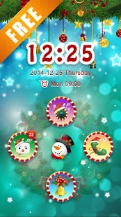 Lastest Colorful Xmas 2 in 1 Theme APK for Android