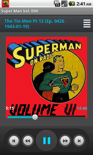 【免費音樂App】Superman Old Time Radio V006-APP點子