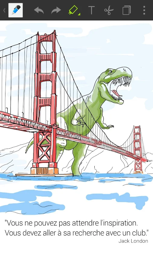 Bloc-Notes + - screenshot