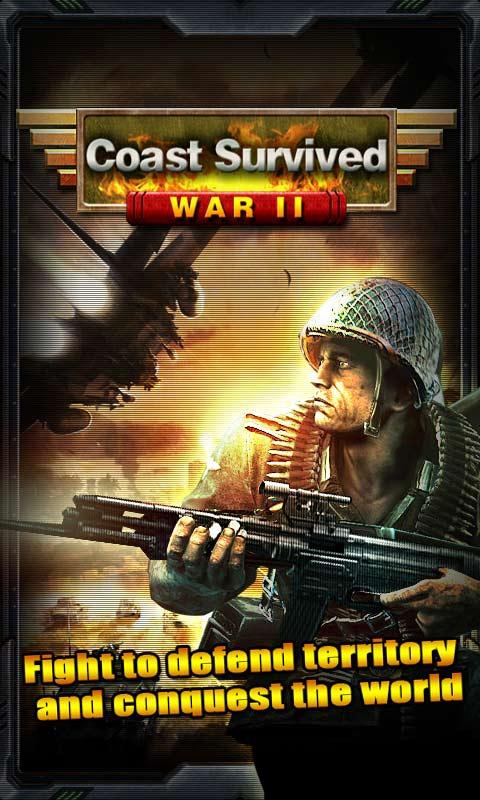 Android application Coast Survived WarⅡ screenshort