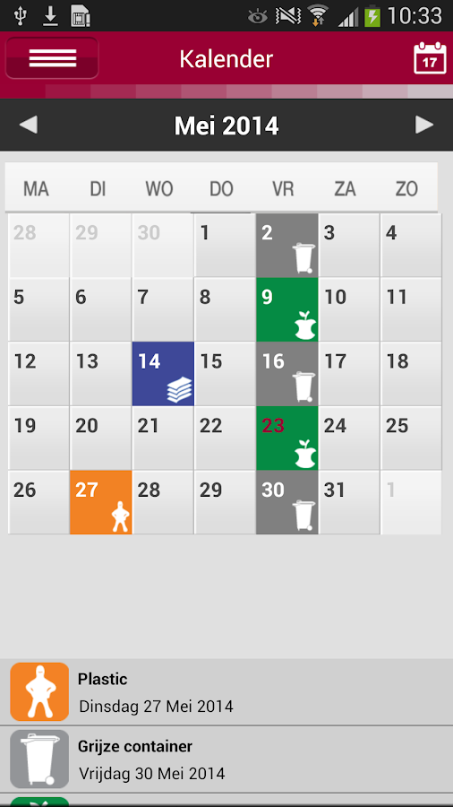 Area Afval Android Apps on Google Play