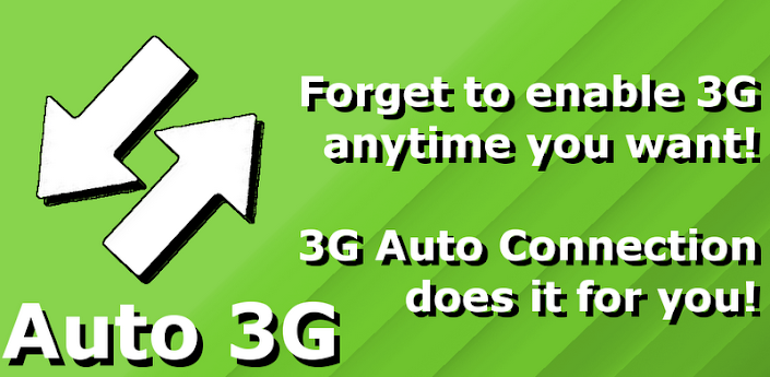 3G Auto Connection 1.0.7 Apk Full