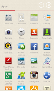 Launcher 8 theme:Time line Screenshots 2