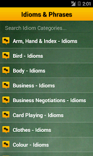 Idioms and Phrases Dictionary(圖1)-速報App
