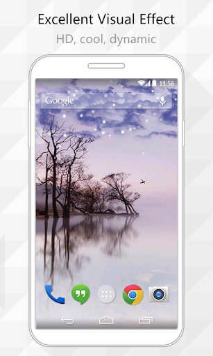 Spring Snow Live Wallpaper