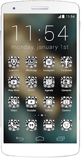 Lastest Luxicons Black & White Aztec APK for Android