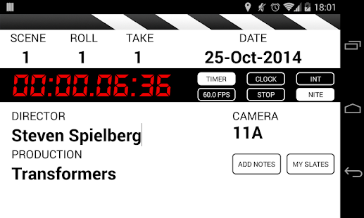 Clapperboard PRO & Shot log(圖1)-速報App