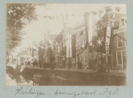 Harlingen; kroningsfeest 1898