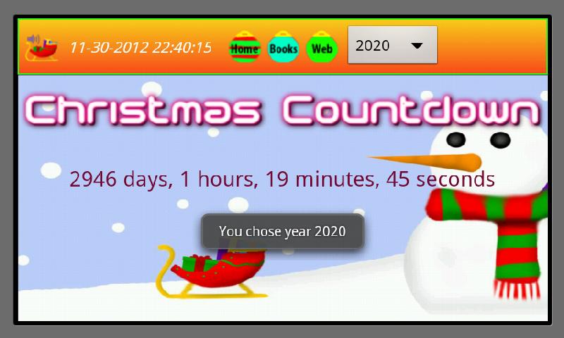 2013 Christmas Countdown Screen 3