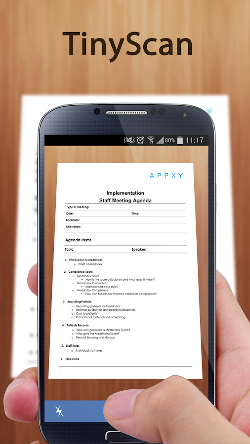 Tiny Scan Pro: PDF Scanner - screenshot