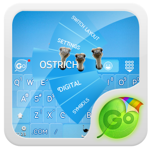 鴕鳥 GO Keyboard Theme LOGO-APP點子