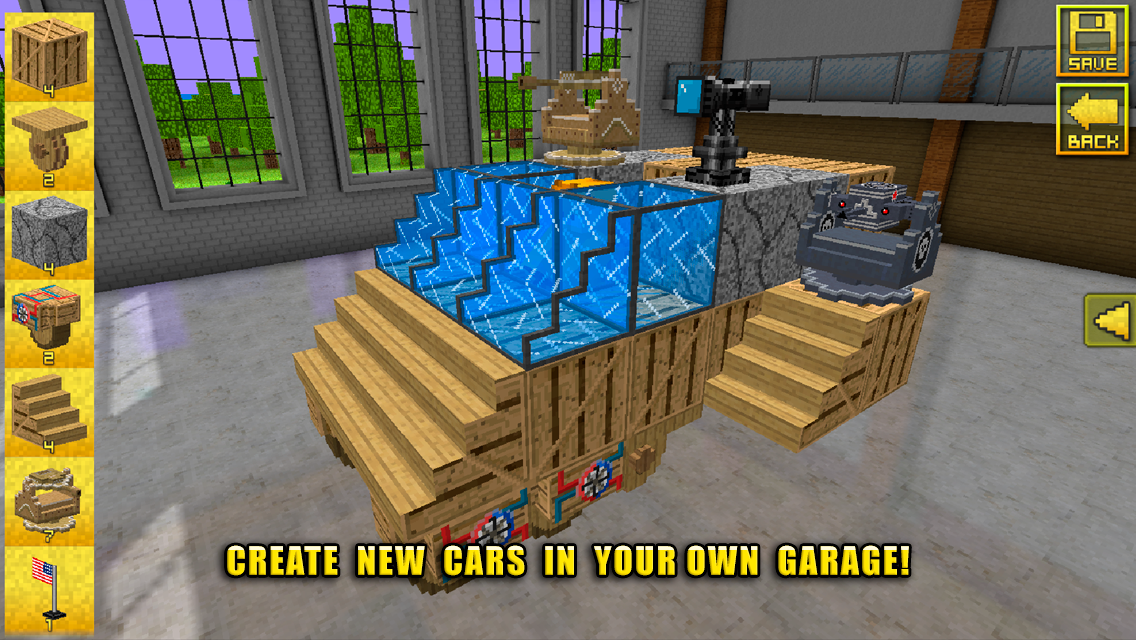 Blocky Cars - screenshot