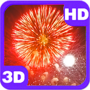 Celebrating Fireworks Festival by PiedLove.com 3D HD Live Wallpapers gone Free on Google Play Store