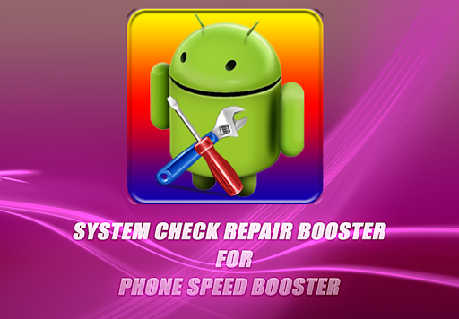System Check Repair Booster