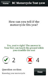 BC Motorcycle Test poster 3