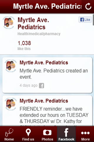 【免費醫療App】Myrtle Ave Pediatrics-APP點子