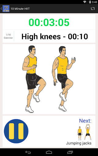 【免費健康App】10 HIIT Workout Calisthenics-APP點子