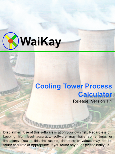 【免費生產應用App】Cooling Tower Process Calc-APP點子