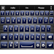 Theme for A.I.type Metal Blue