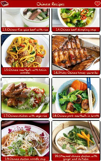 Chinese Recipes Free