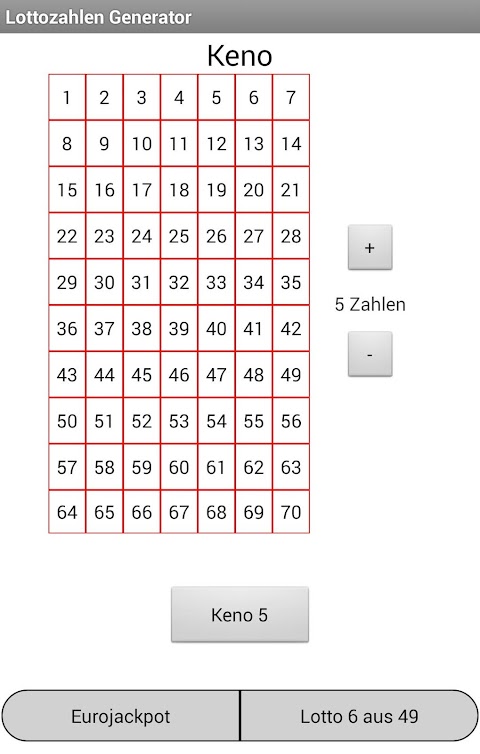 Lottozahlen Generatorのおすすめ画像5