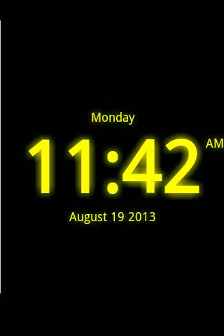 Digital Clock Live Wallpaper-7 Screen 3