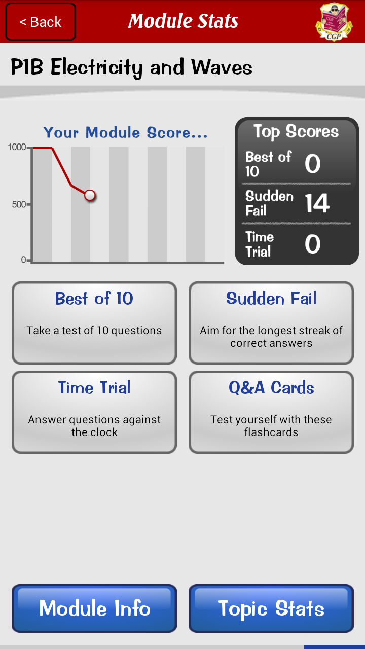 Test &amp; Learn—GCSE Core Science Screen 2