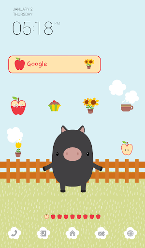 littlepiggy dodol theme