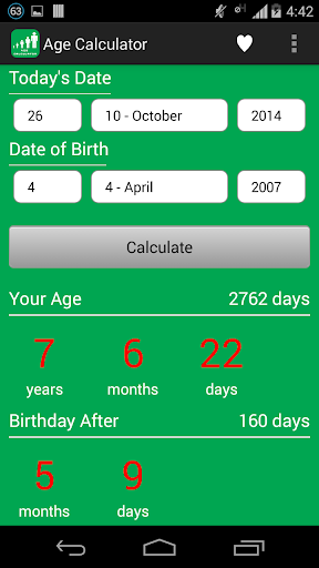 【免費工具App】Age Calculator-APP點子