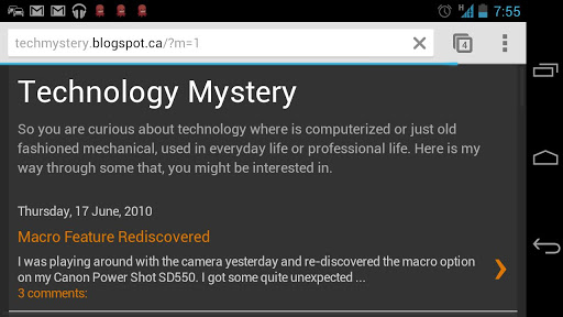 Technology Mystery Blog