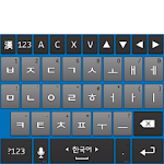 dodol Keyboard Theme(GrayBlue) Apk
