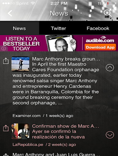 【免費音樂App】Marc Anthony Hits-APP點子