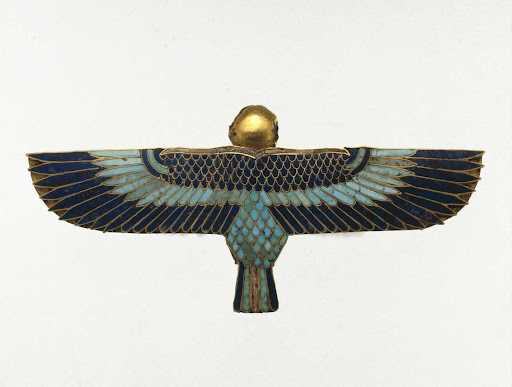 Amulet in the Form of a Ba as Human-Headed Bird