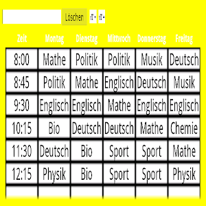 Timetable 1.8